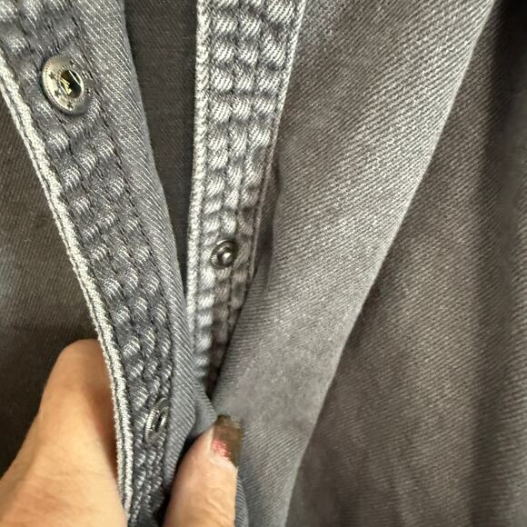 ZARA Oversized Embellished Shacket w/Rascal Flats Graphic Tee Size XL - Picture 7 of 10